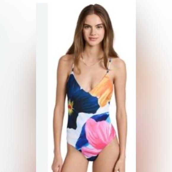 Mara Hoffman Emma One Piece Swim NWT XL - Picture 1 of 14